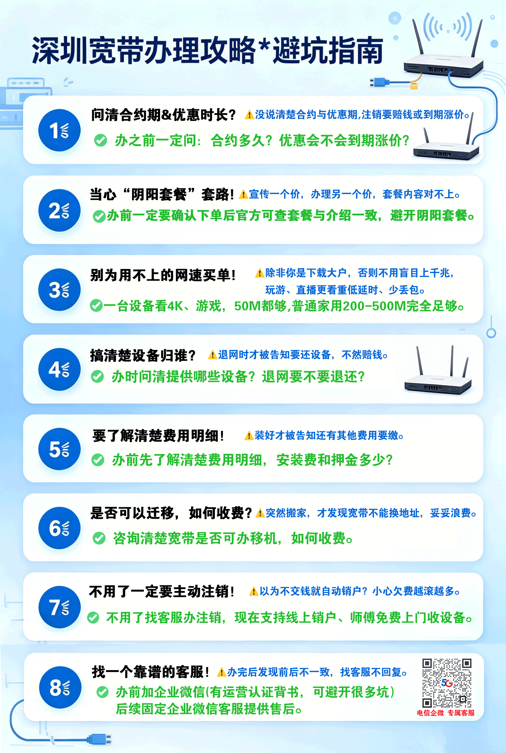 深圳宽带办理避坑指南_揭秘这8个宽带套路（附防坑建议）